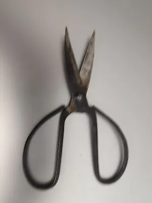 Wide Handle Bonsai Pruning Sewing Scissors Vintage/Antique Approx 6.75  • $15