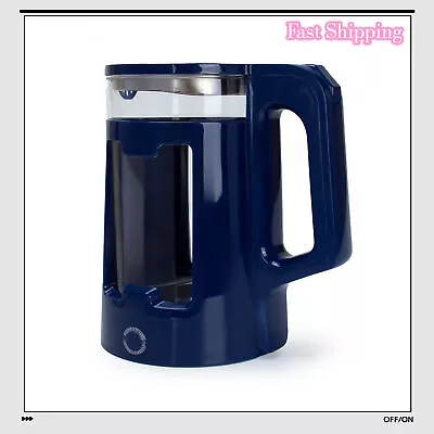 NEW Blue Illuminated Glass Kettle Electric 360 Cordless Jug Fast Boil 2.3L 1500W • £23.76