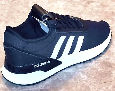 £44.99 • Buy Adidas U Path Mens Shoes Trainers Uk Size 8  FV6566  Black White