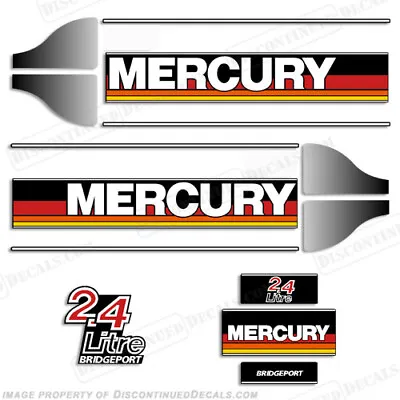 Fits Mercury 1986-1995 2.4 Litre Bridgeport Decals • $99.95