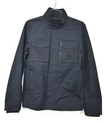 Marc New York By Andrew Marc Men Navy Blue Long Sleeve Full Zip Casual Jacket M • $18.32