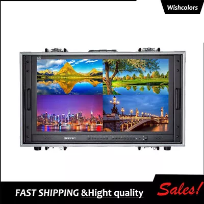 4K280-9HSD-CO 28  4K Director Monitor Carry-on 4xHDMI Input Quad Split Display • $1376.96