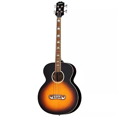 Epiphone El Capitan J-200 Studio Acoustic-Electric Bass Guitar Aged Vintage Sun • $559