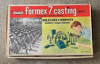 Emenee  Formex 7 Casting Set  Military Company  4000  C. 1960's • $150
