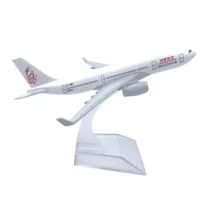 1:400 16cm A330 DragonAir Metal Airplane Model Diecast Plane Model Display Decor • $9.17