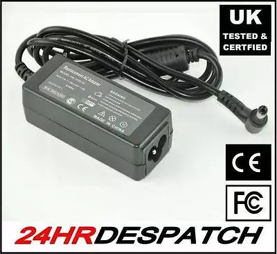 For Acer Aspire One D260-a N17908 5620z 5734z 1640 1640z V85 Charger Laptop • £12.49