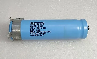 MALLORY CGS601T500R5C 500VDC 600uF CAPACITOR (EXPEDITED ) • $80.53