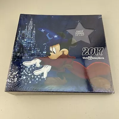 Walt Disney World 2017 Photo Album Sorcerer Mickey-Holds 200 4 X 6 Photos-Sealed • $19.95