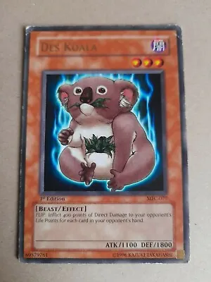 Des Koala MFC 077 Silver Title Rare Yugioh Cards 1st Edition Unlimited 69579761 • £22.97