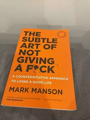$9 • Buy The Subtle Art Of Not Giving A F*ck: A Counterintuitive Approach To Living A...