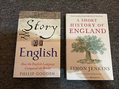 A Short History Of England By Jenkins The Story Of English By Philip Gooden • £6