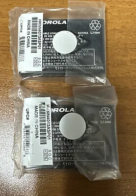LOT OF 2X New Genuine Motorola  HKNN4013ASP01 Batteries BT90 • $44