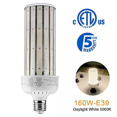 AC480V 100W LED Corn Cob Light Bulb Daylight 14000Lm Replace 400Watt MH HID HPS • $80.03