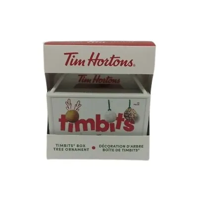 $15.87 • Buy Tim Hortons Canada Timbits Christmas Tree Decoration 2020 Hanging Ornament NEW