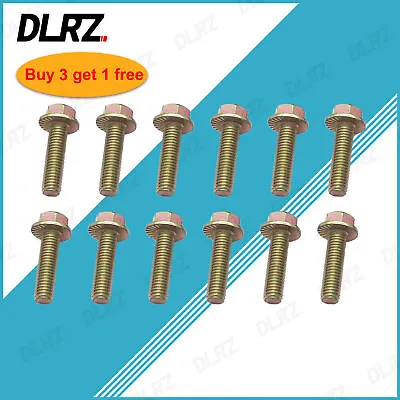 For Chevy GMC LS1 LS2 LT1 LS3 Exhaust Manifold Header Bolts Hardware Kit 03413B • $7.99