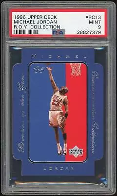 1996/97 Upper Deck ROY Collection #RC13 Michael Jordan PSA 9 *7379 • $371.95