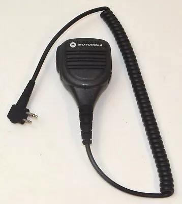 Motorola Remote Speaker Microphone W/ Audio Jack & Windporting *New* PMMN4013A • $89.99