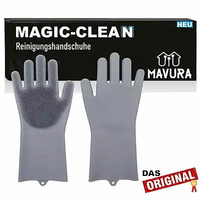 MAGIC-CLEAN Magic Silicone Gloves Dishwashes Dishwasher Gloves • £9.39