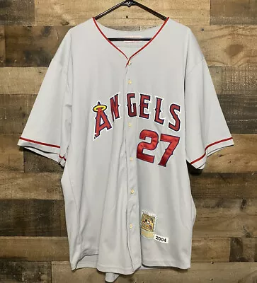 Anaheim Angels Mitchell & MLB Vladimir Guerrero Baseball Jersey Size 54 Original • $119.99