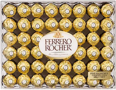 NEW Ferrero Rocher 600g Chocolate Gift Box 48 Pieces Pantry Party Boxed Pack Set • $39.99