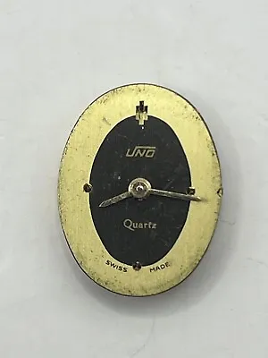 Vintage Uno Quartz Swiss Made Watch Movement For Parts / Repair 13.1mm • £10.49