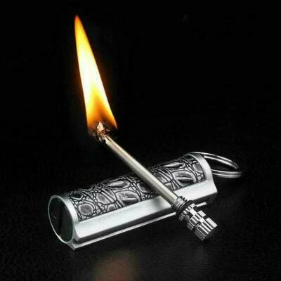 $7.98 • Buy Multi Fire Starter Emergency Tool Flint Match Lighter Camping Survival Keychain