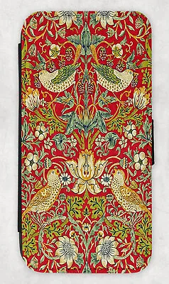 William Morris IPhone141312 MiniSE11Pro MaxXXSXRFaux Leather Wallet Case • £15.99