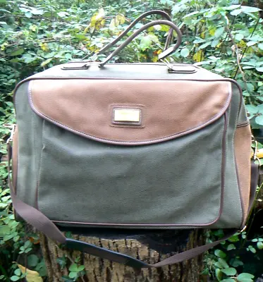 Unicorn Bag Tote/Luggage Green/Brown Pebbled Faux Leather Shoulder Strap • £29.99