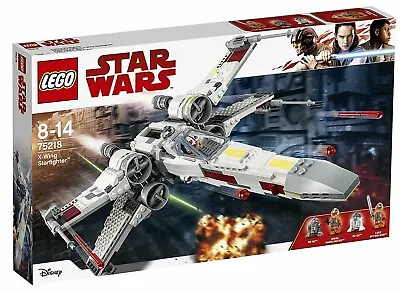 Lego Star Wars 75218 X-WING STARFIGHTER Luke Skywalker R2-D2 Biggs R2-Q2 NEW • $307.32