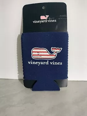 Vineyard Vines Americana Whale Can Cooler Koozie Drink Sleeve Barware • $7.95