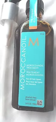 💥MOROCCANOIL TREATMENT- 3.4oz. SEALED*NWOB* W/ PUMP • $36.99