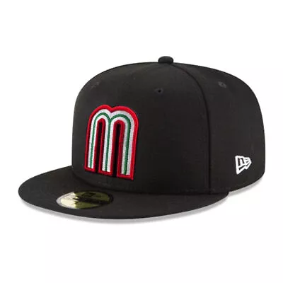 New Era 59FIFTY Fitted Mexico Hat - Mexican National Baseball Team Cap • $23.99