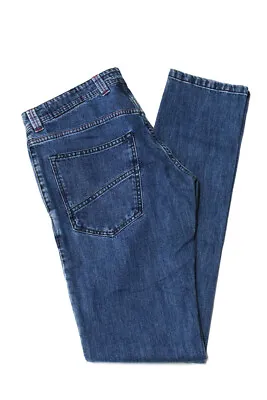 $62.01 • Buy Domenico Vacca Men's Button Closure Skinny Jeans Cotton Blue Size 46