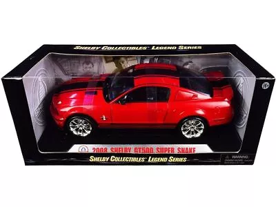 2008 Ford Shelby Mustang GT500 Super Snake Red With Black Stripes  Shelby Colle • $109.93