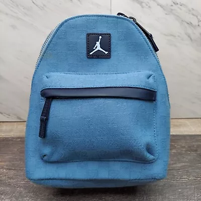 Jordan Monogram Small Mini Backpack (8L) Chambray Light Blue 7A0761-M0S NWT • $64.99