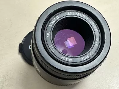 Cosina 100mm F3.5 Mc Macro Lens • £64