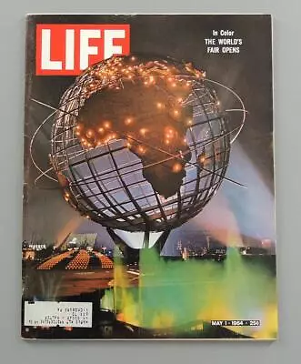 LIFE Magazine New York WORLD'S FAIR May 1 1964 Queens George Silk Photo Cover • $13.50