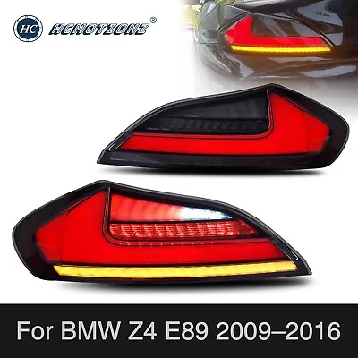 HCmotion LED Tail Lights For BMW Z4 E89 2009–2016 Smoked Rear Lamp Assembly • $569.99