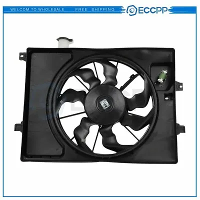 Electric Radiator Cooling Fan Assembly For 2015 2016 2017 2018 Kia Forte5 • $52.99