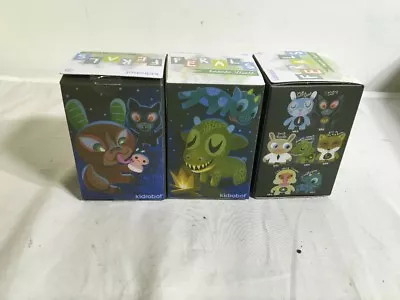 Lot Of 3 Sealed Ferals  Vinyl Figure Kidrobot Amanda Visell • $15