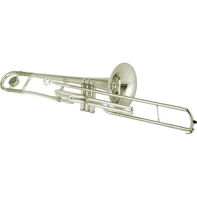 $1819 • Buy Jupiter JTB700V Series Bb Valve Trombone Silver Plated Yellow Brass Bell