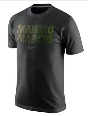 Mahalo Marcus Mariota Pride Of Hawaii NIKE Black Dri-Fit Shirt Men's XXL 2XL • $22.99