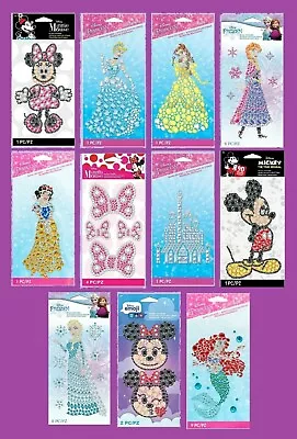 Jolee's DISNEY Bling Stickers ARIEL BELLE SNOW WHITE MINNIE MICKEY CINDERELLA • $3.99