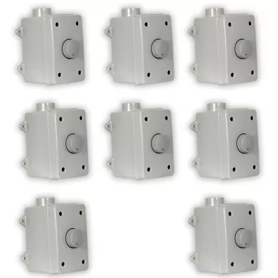 $268.99 • Buy Theater Solutions OVCDG Outdoor Volume Controls Gray Weatherproof 8 Piece Set