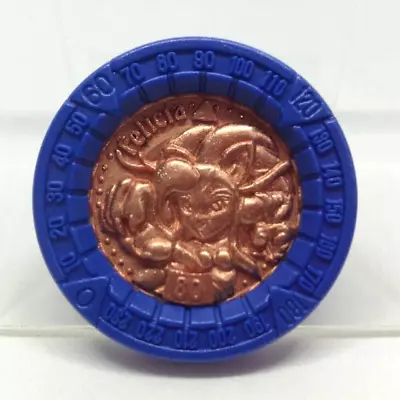 Felicia Vampire Hunter Saber Slash Card Coin Medal Japan Arcade Game CAPCOM • $30