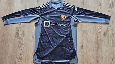 Very Rare Match Worn Manchester United 2021/22 Goal Keeper Shirt. Player Issue.  • £135