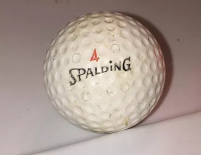 Spalding #4 Surlyn Vintage Collectible Golf Ball • $9.87