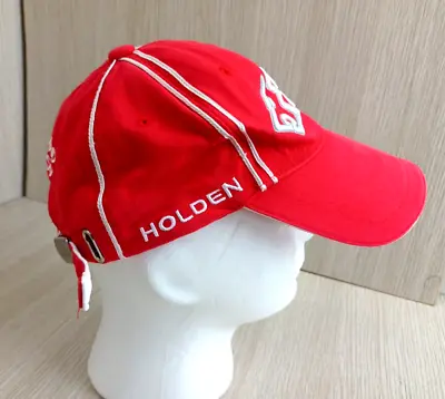 Holden Racing Team Red Embroidered Cap Hat Adjustable Cotton Ireland Holden Deal • $28.50