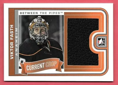 2013-14 Viktor Fasth ITG In The Game Between The Pipes Rookie Jersey /180 • $2.99