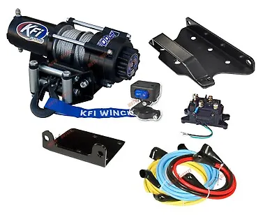 Can-Am Outlander 800 Winch And Mount Plate Kit 2006-2012 2000 Lbs KFI ATV Can Am • $255.95